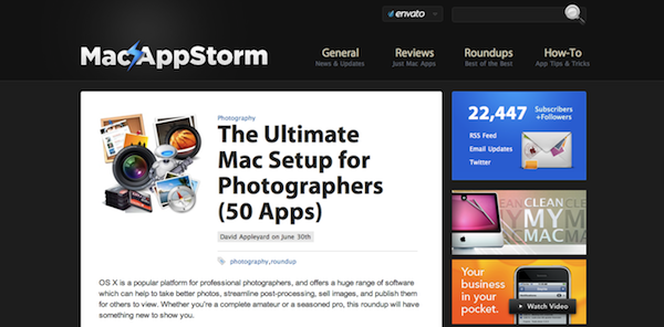 best mac apps for photographers